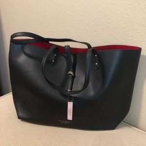 Victoria’s Secret Faux Leather Valentine Tote Bag